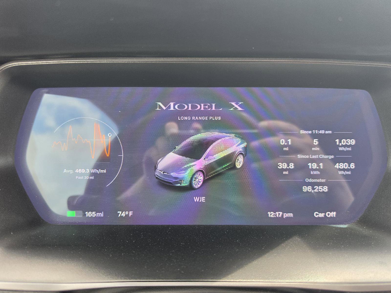 Used 2020 Tesla Model X Long Range AWD/4WD image 17