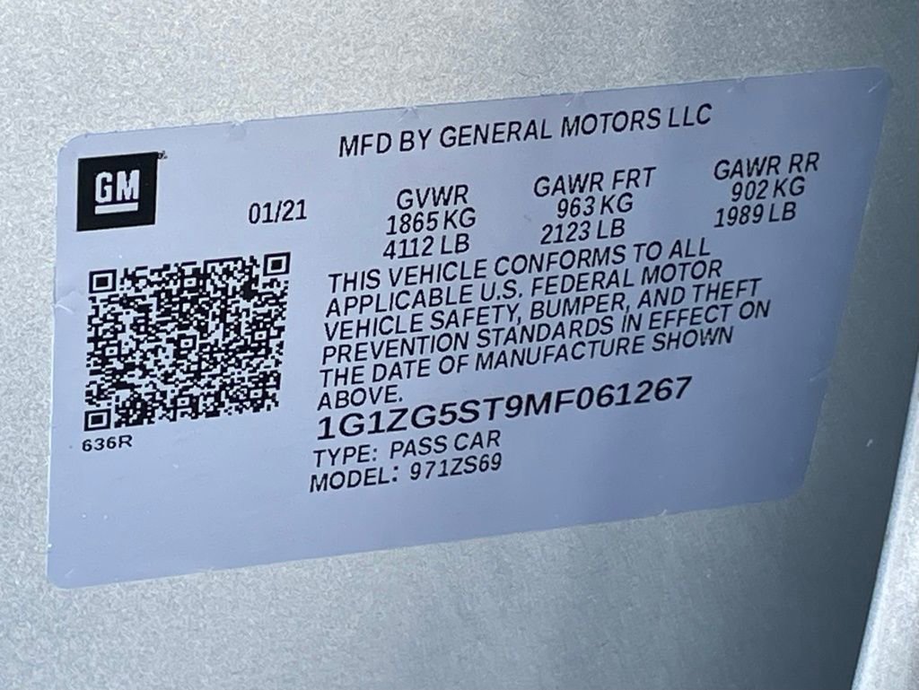 Used 2021 Chevrolet Malibu RS image 33