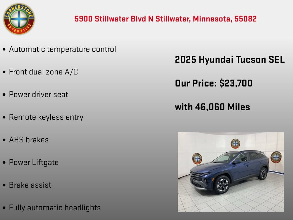 Used 2025 Hyundai Tucson SEL AWD/4WD image 10