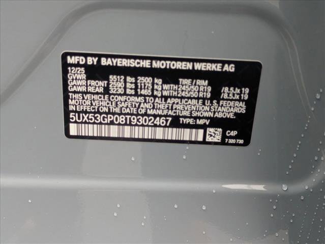 New 2026 BMW X3 xDrive30 w/ M Sport Package image 19