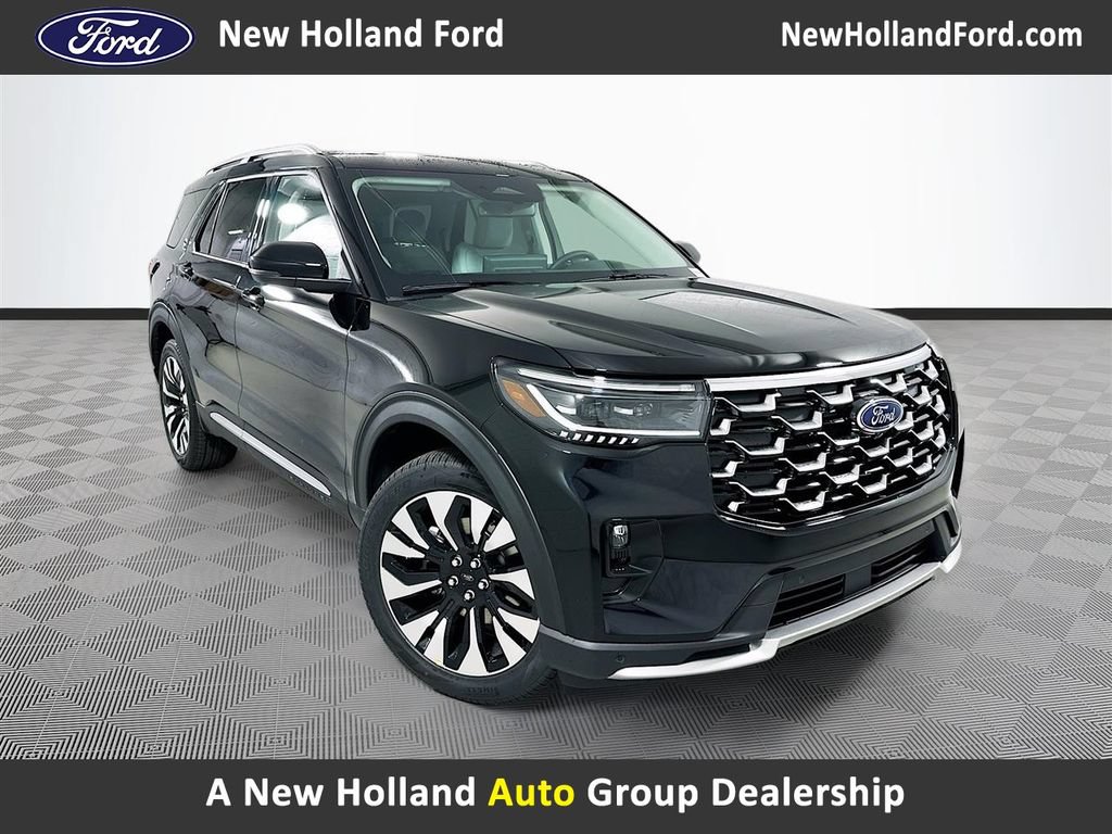 New 2026 Ford Explorer Platinum w/ LUX Leather Package