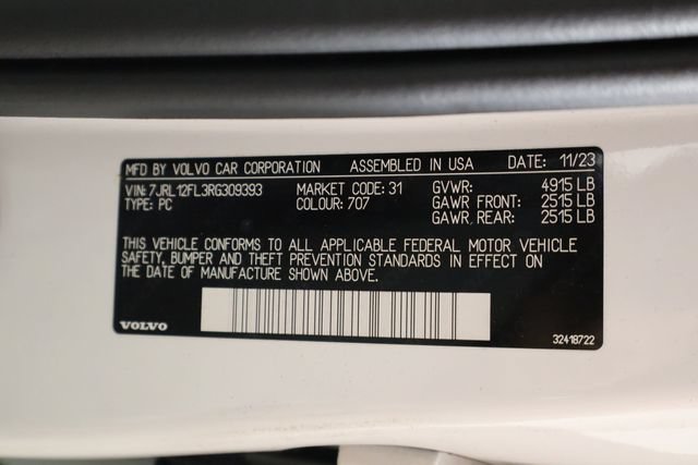 Used 2024 Volvo S60 B5 Plus w/ Climate Package FWD image 36