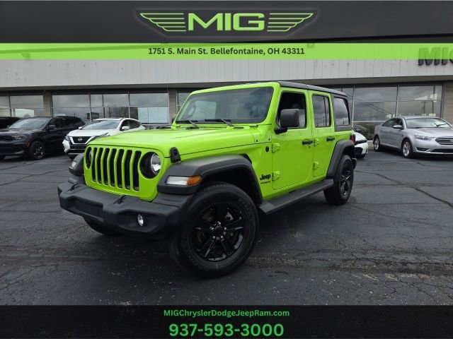 Used 2021 Jeep Wrangler Unlimited Sport image 1
