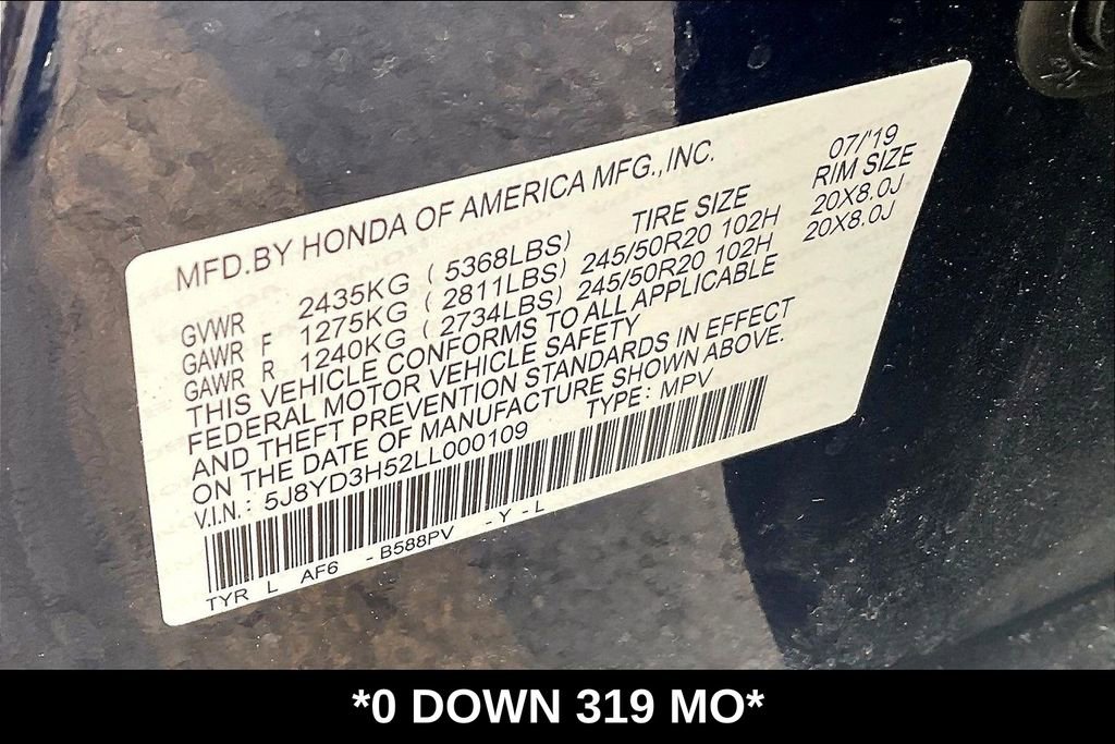Used 2020 Acura MDX FWD w/ Technology Package image 22