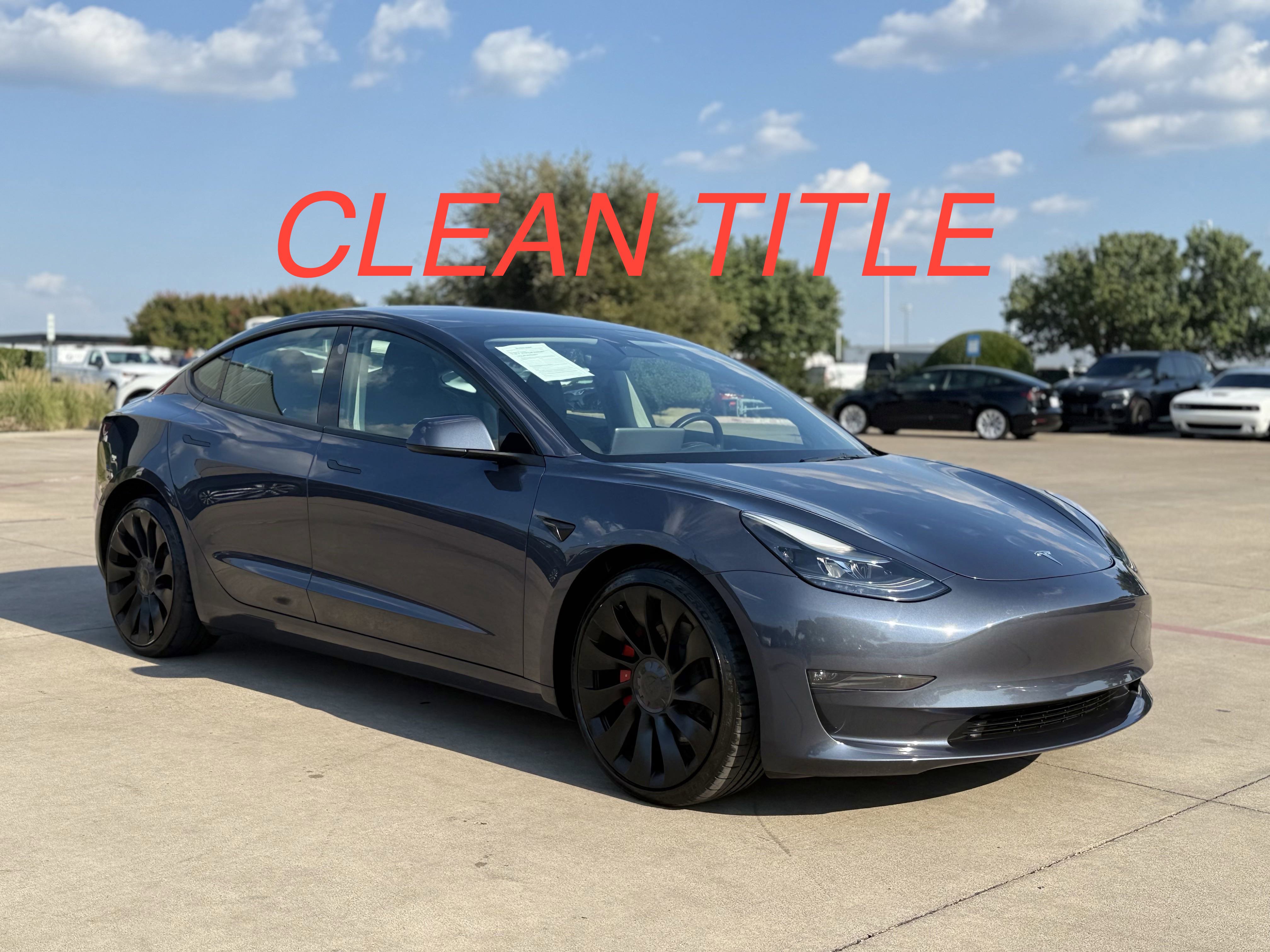 Used 2023 Tesla Model 3 Performance