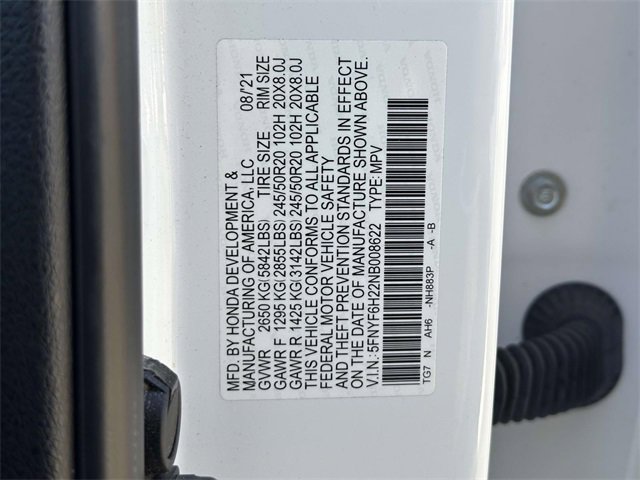 Used 2022 Honda Pilot Special Edition image 28