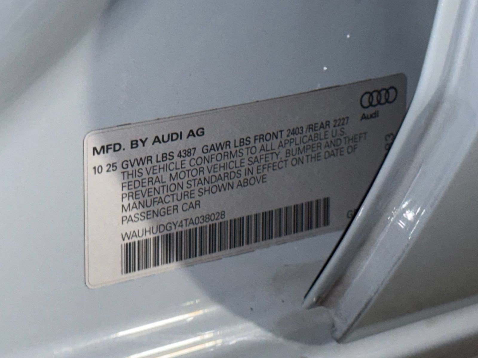 Certified 2026 Audi A3 2.0T Premium Plus w/ Premium Plus Package AWD/4WD image 26