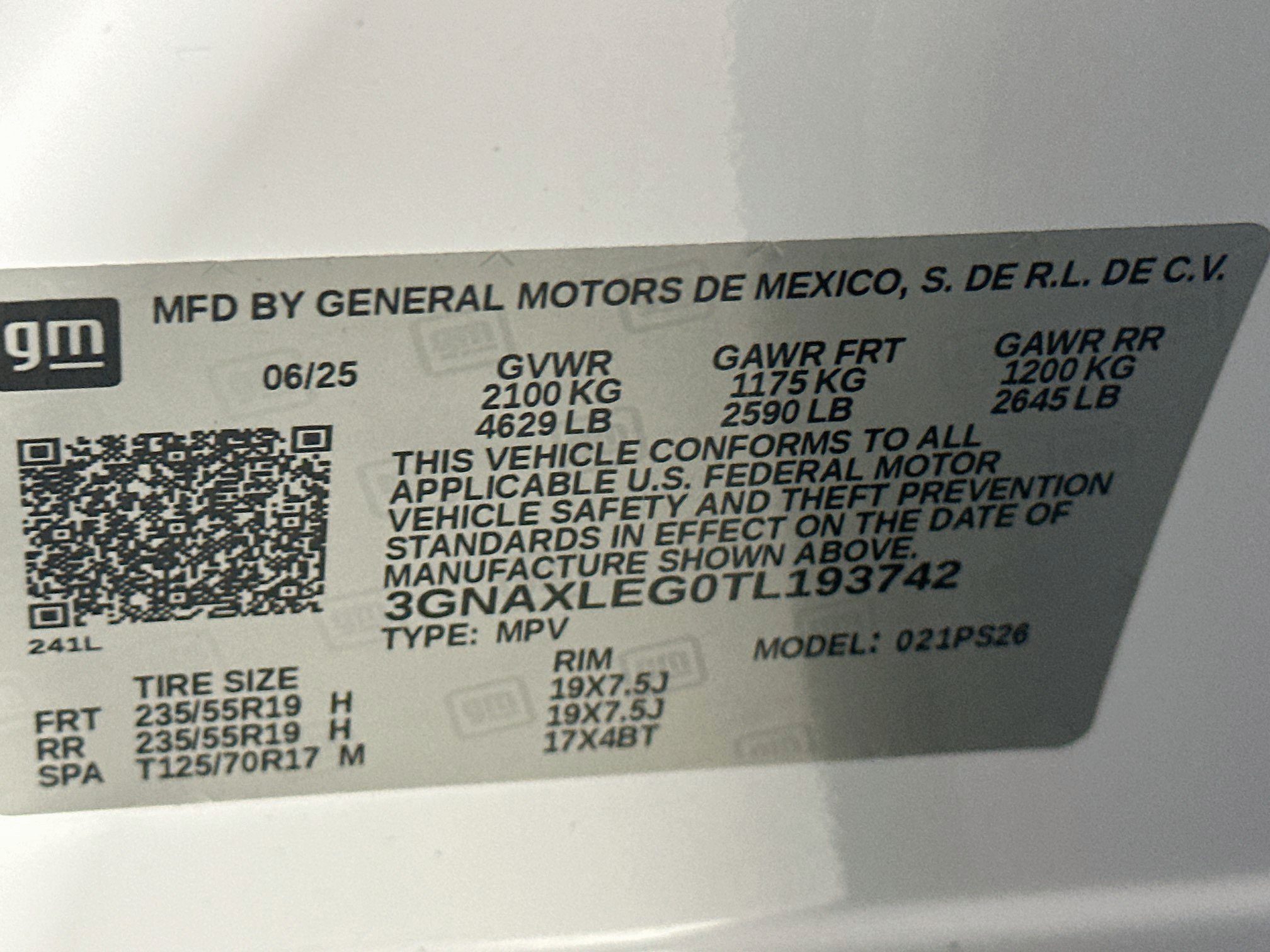 Used 2026 Chevrolet Equinox RS w/ Convenience Package III FWD image 12