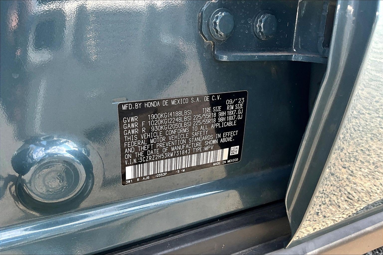 Used 2024 Honda HR-V Sport image 33