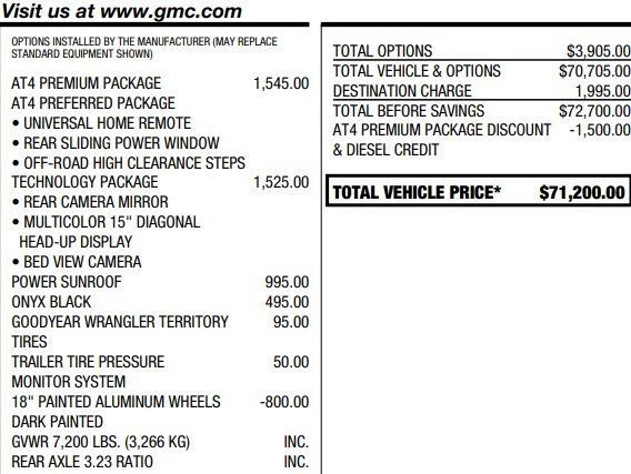 Used 2025 GMC Sierra 1500 AT4 w/ AT4 Premium Package AWD/4WD image 2