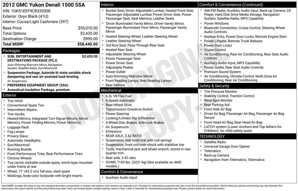 Used 2012 GMC Yukon Denali image 27