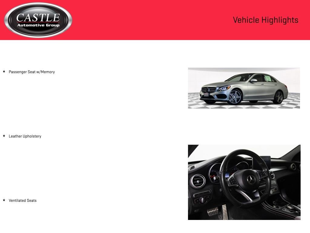 Used 2015 Mercedes-Benz C 300 4MATIC Sedan image 7