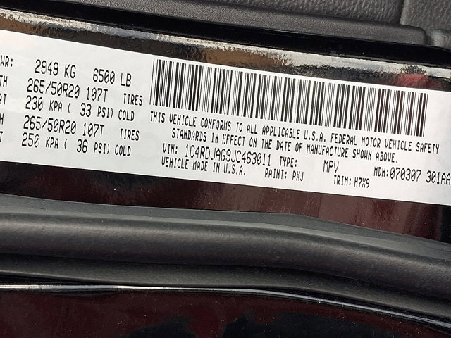 Used 2018 Dodge Durango SXT w/ Quick Order Package 2BB image 9