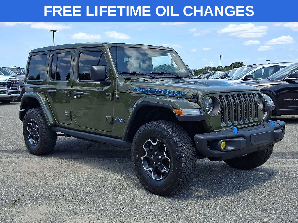 Used 2023 Jeep Wrangler Unlimited Rubicon 4xe w/ Steel Bumper Group