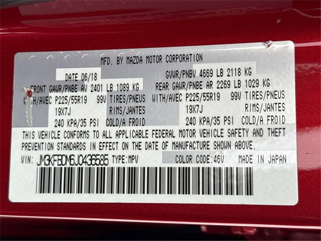 Used 2018 MAZDA CX-5 Grand Touring w/ Premium Package image 26