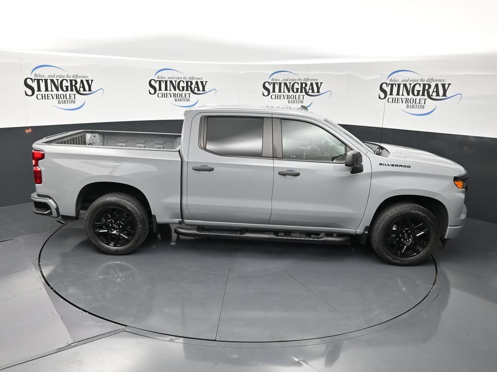 Certified 2024 Chevrolet Silverado 1500 Custom w/ Turbomax Blackout Package RWD image 28