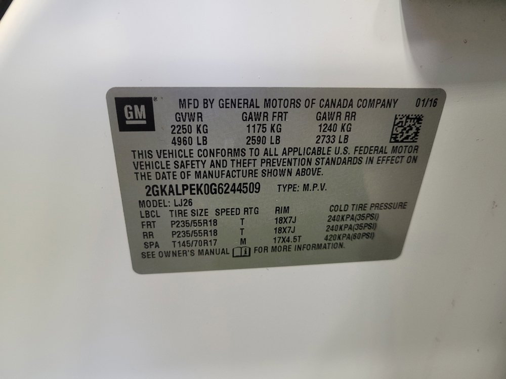 Used 2016 GMC Terrain SLT w/ Driver Alert Package I image 33