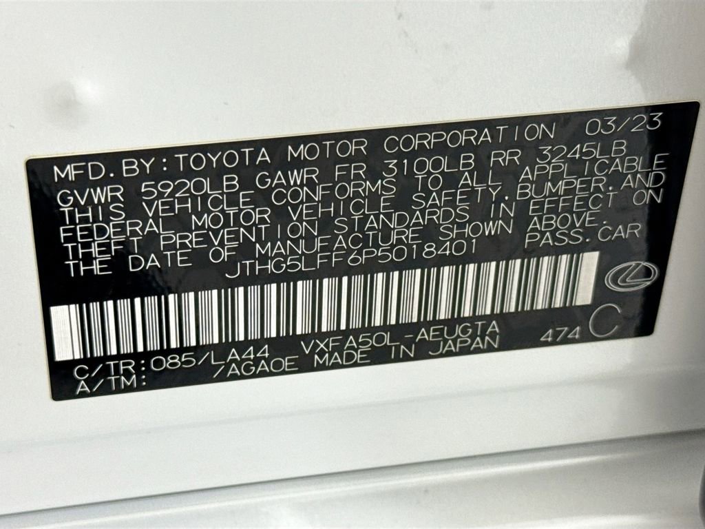 Used 2023 Lexus LS 500 w/ Luxury Package RWD image 34