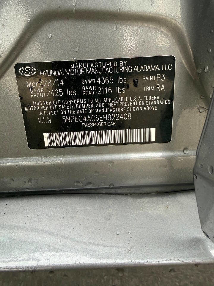 Used 2014 Hyundai Sonata SE w/ Premium Package 04 image 10