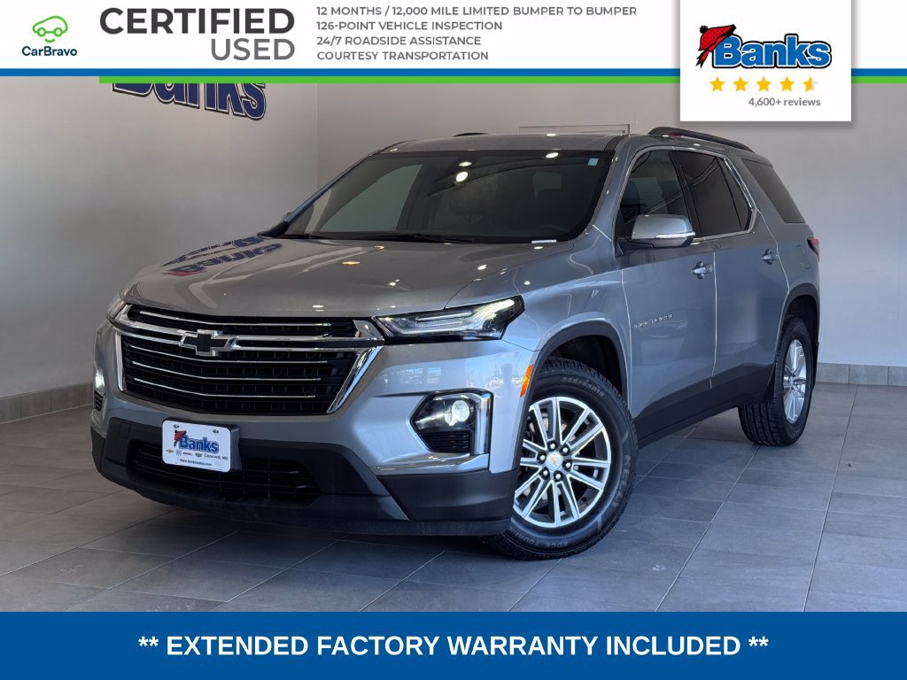 Certified 2023 Chevrolet Traverse LT