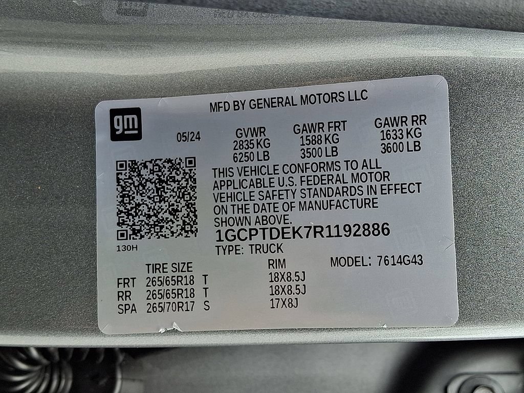 Certified 2024 Chevrolet Colorado Z71 w/ Z71 Convenience Package 2 AWD/4WD image 27