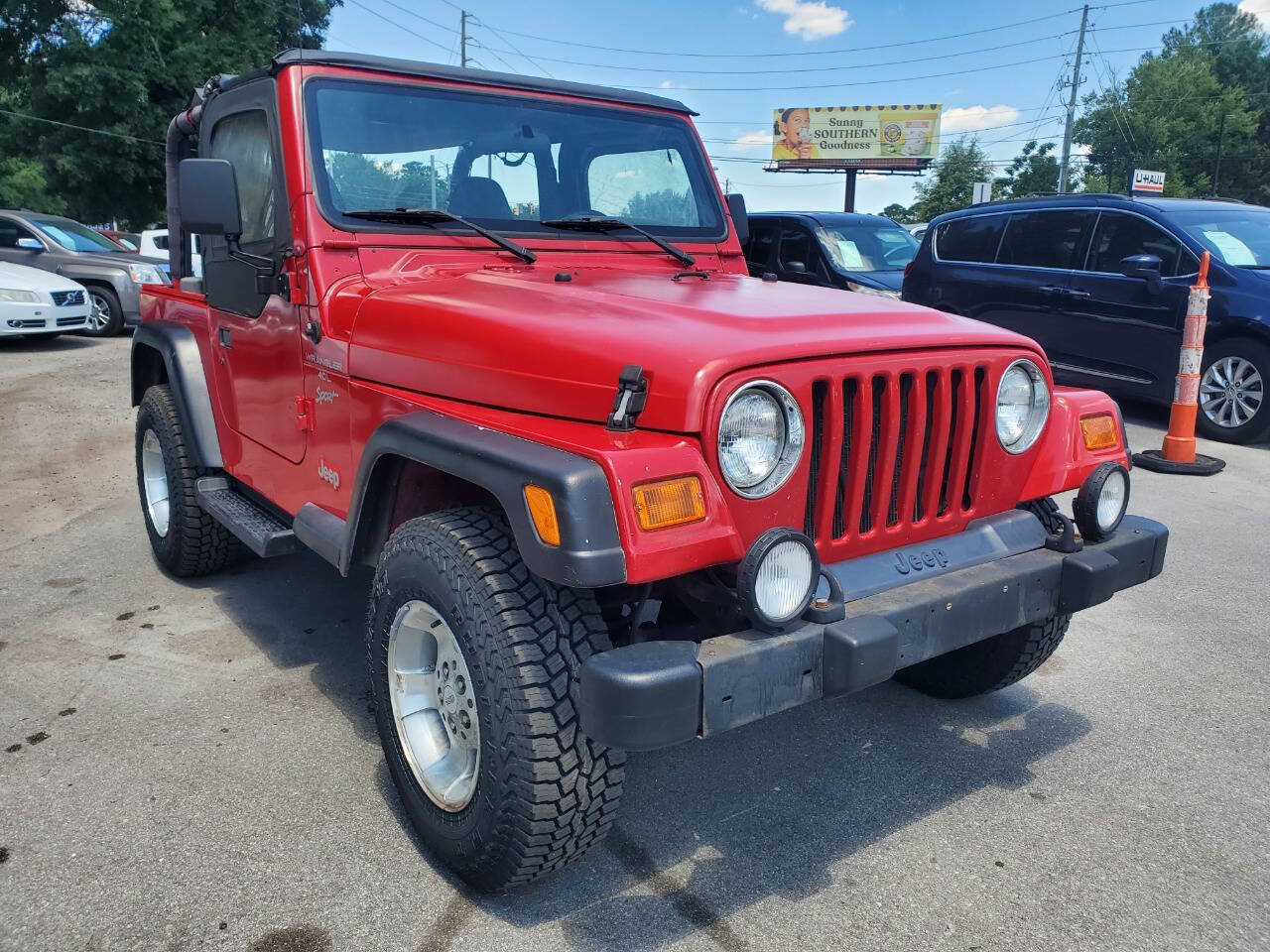 Used 2001 Jeep Wrangler Sport AWD/4WD image 1