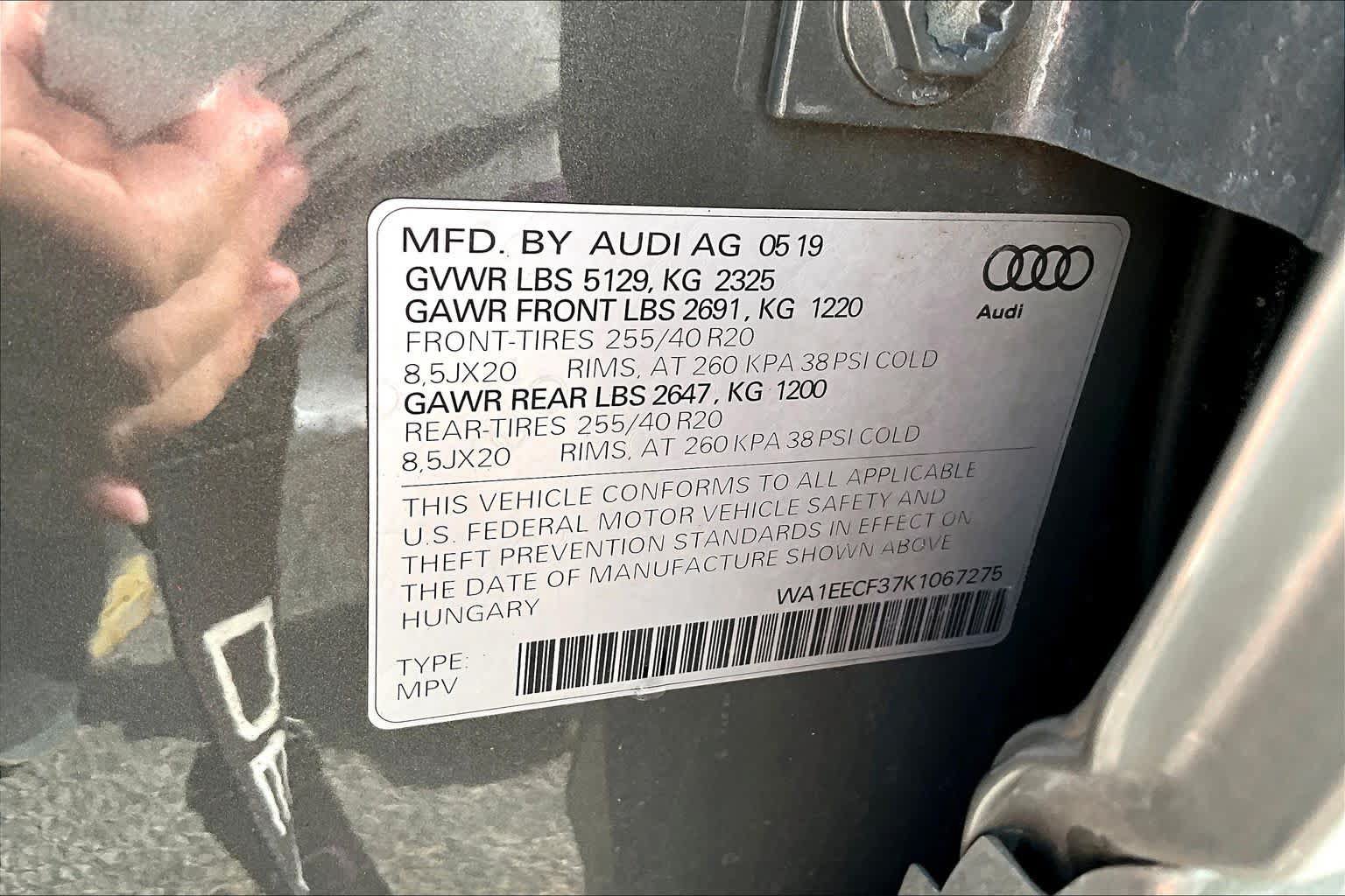 Used 2019 Audi Q3 2.0T Premium Plus w/ Premium Plus Package AWD/4WD image 33