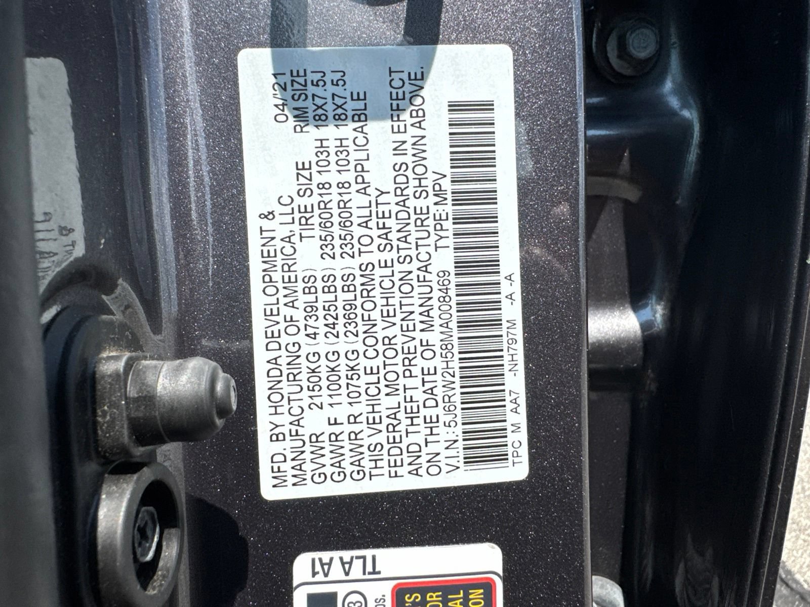 Used 2021 Honda CR-V EX image 29