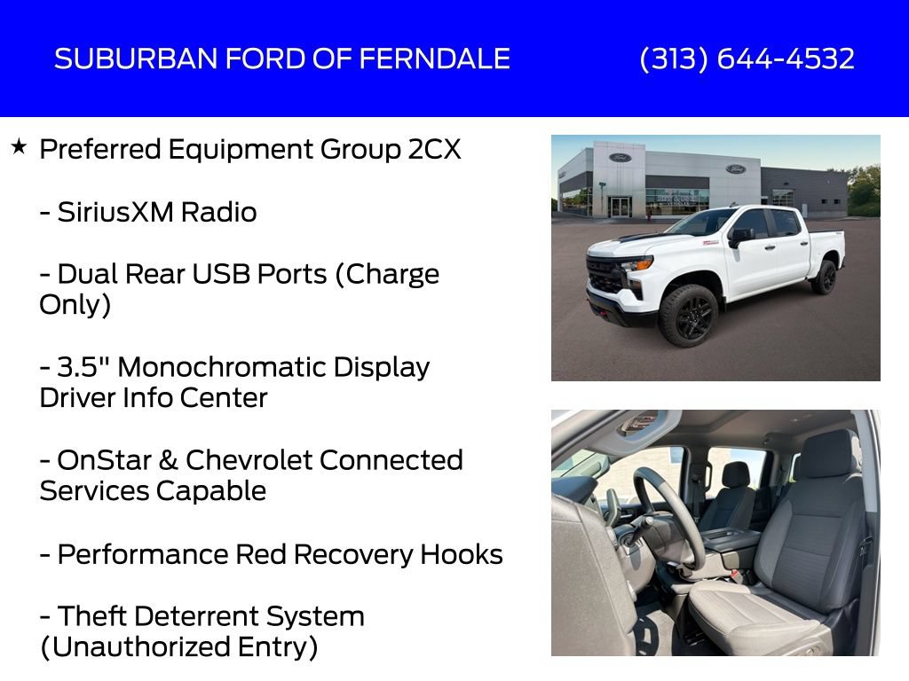 Used 2022 Chevrolet Silverado 1500 Custom Trail Boss AWD/4WD image 17