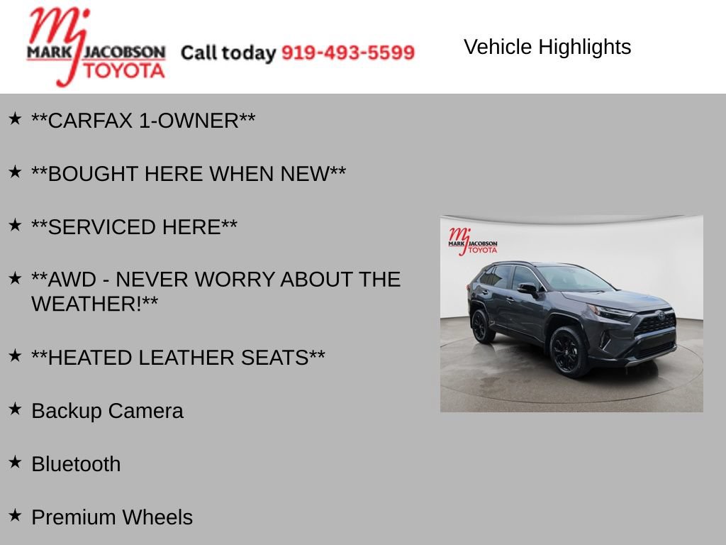 Used 2024 Toyota RAV4 XSE AWD/4WD image 6