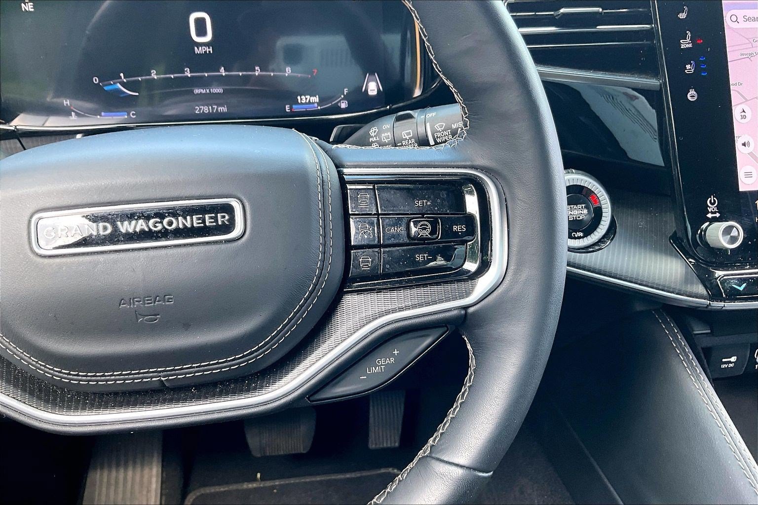Certified 2025 Jeep Grand Wagoneer Series II Obsidian w/ Quick Order Packagew 28T AWD/4WD image 18