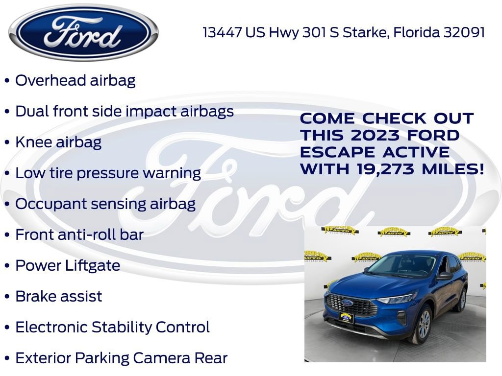 Certified 2023 Ford Escape Active image 22
