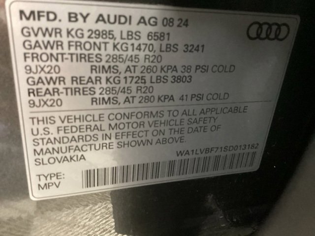 Certified 2025 Audi Q7 3.0T Premium Plus w/ Premium Plus Package image 13