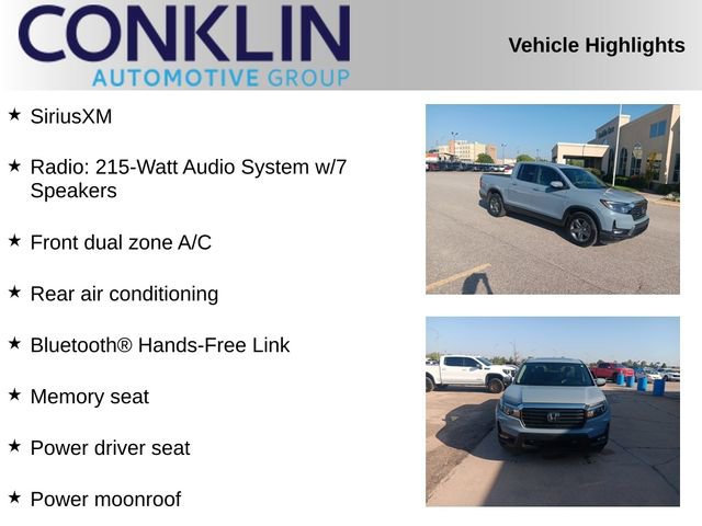 Used 2023 Honda Ridgeline RTL image 2