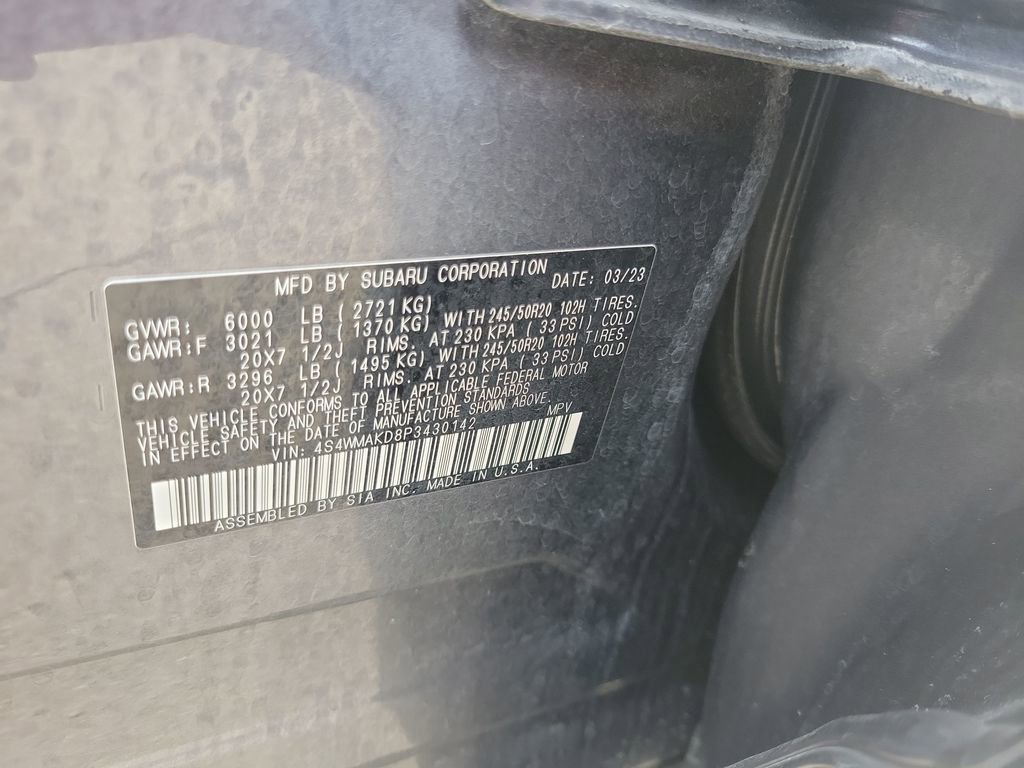 Used 2023 Subaru Ascent Onyx Edition Limited image 45