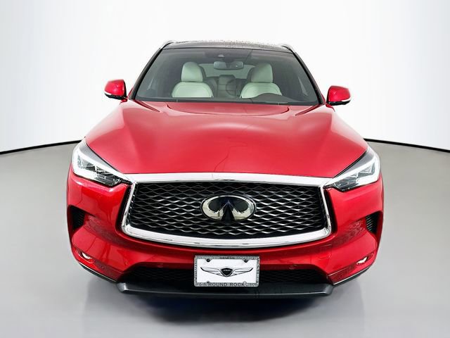 Used 2020 INFINITI QX50 Autograph w/ Premium White Leather Package FWD image 2