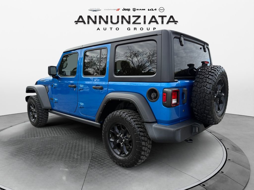 Certified 2021 Jeep Wrangler Unlimited Sport image 3