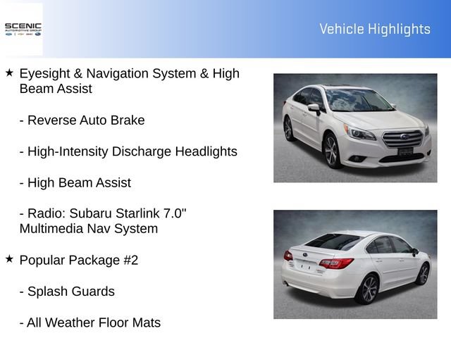 Used 2017 Subaru Legacy 2.5i Limited AWD/4WD image 5