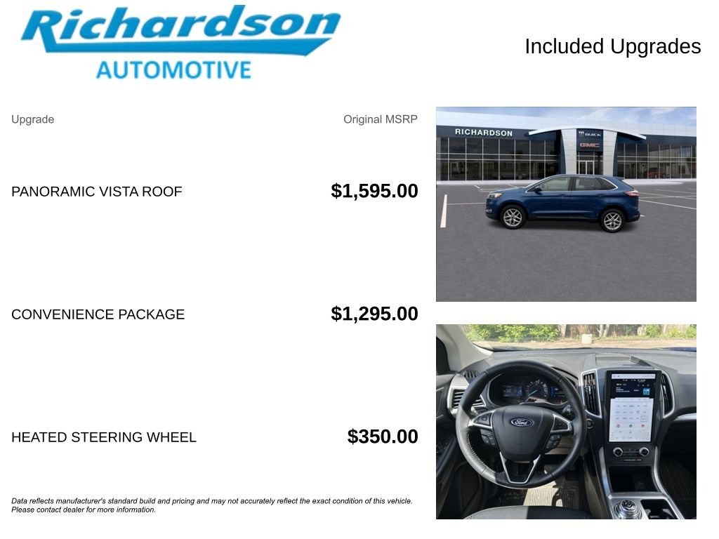 Used 2022 Ford Edge SEL w/ Convenience Package AWD/4WD image 6