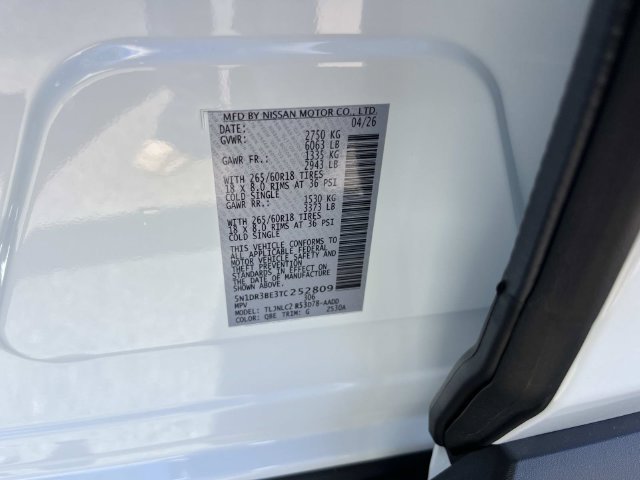 New 2026 Nissan Pathfinder SV AWD/4WD image 23