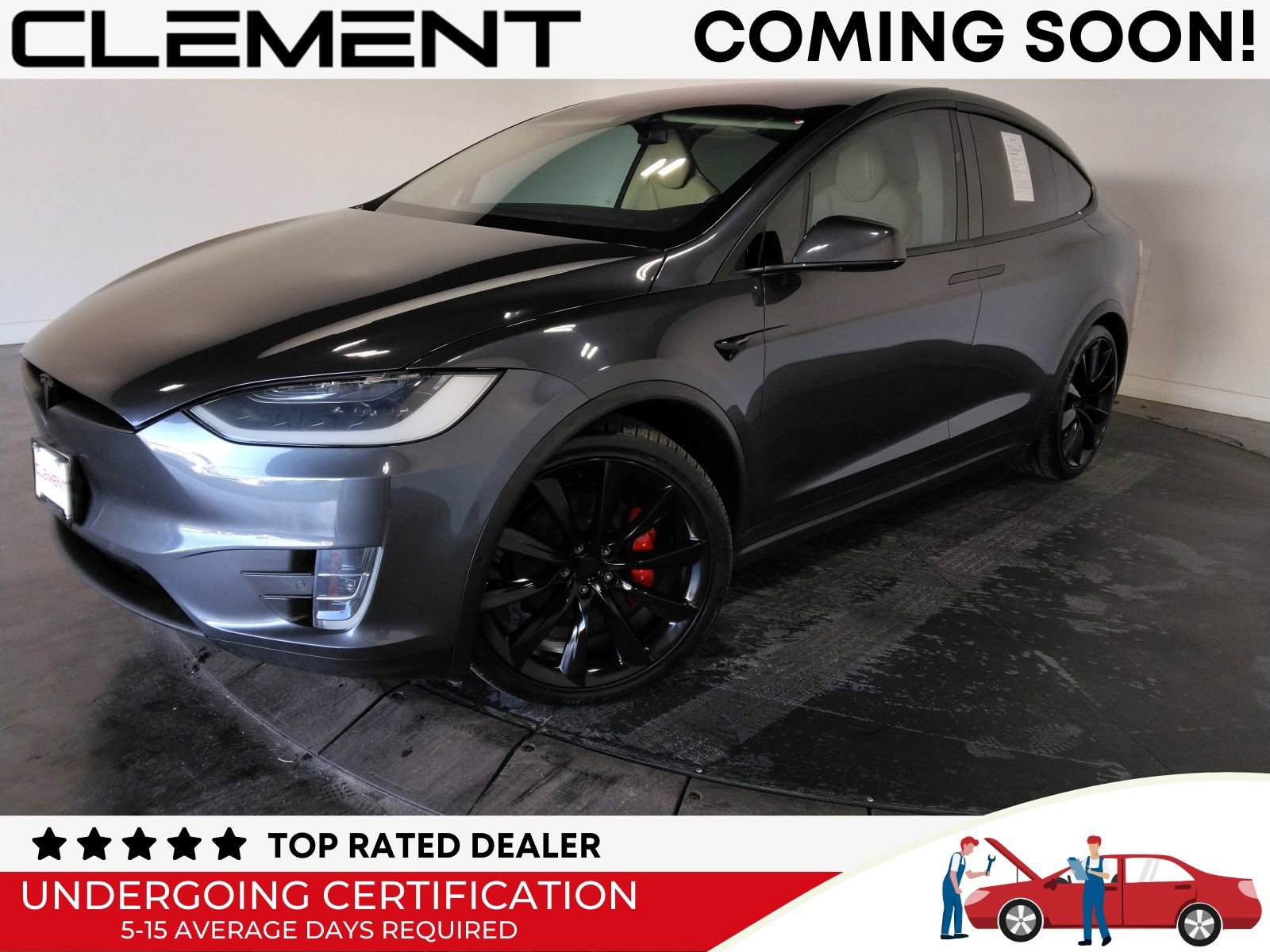 Used 2017 Tesla Model X P100D image 1