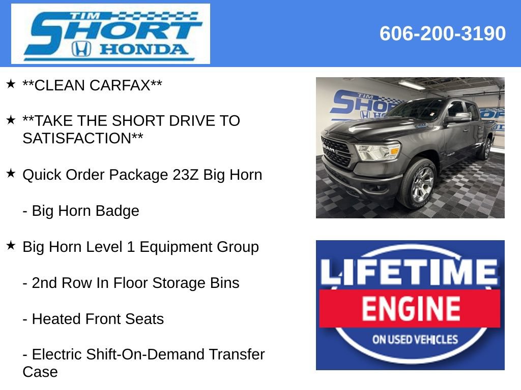 Used 2023 RAM 1500 Big Horn AWD/4WD image 5