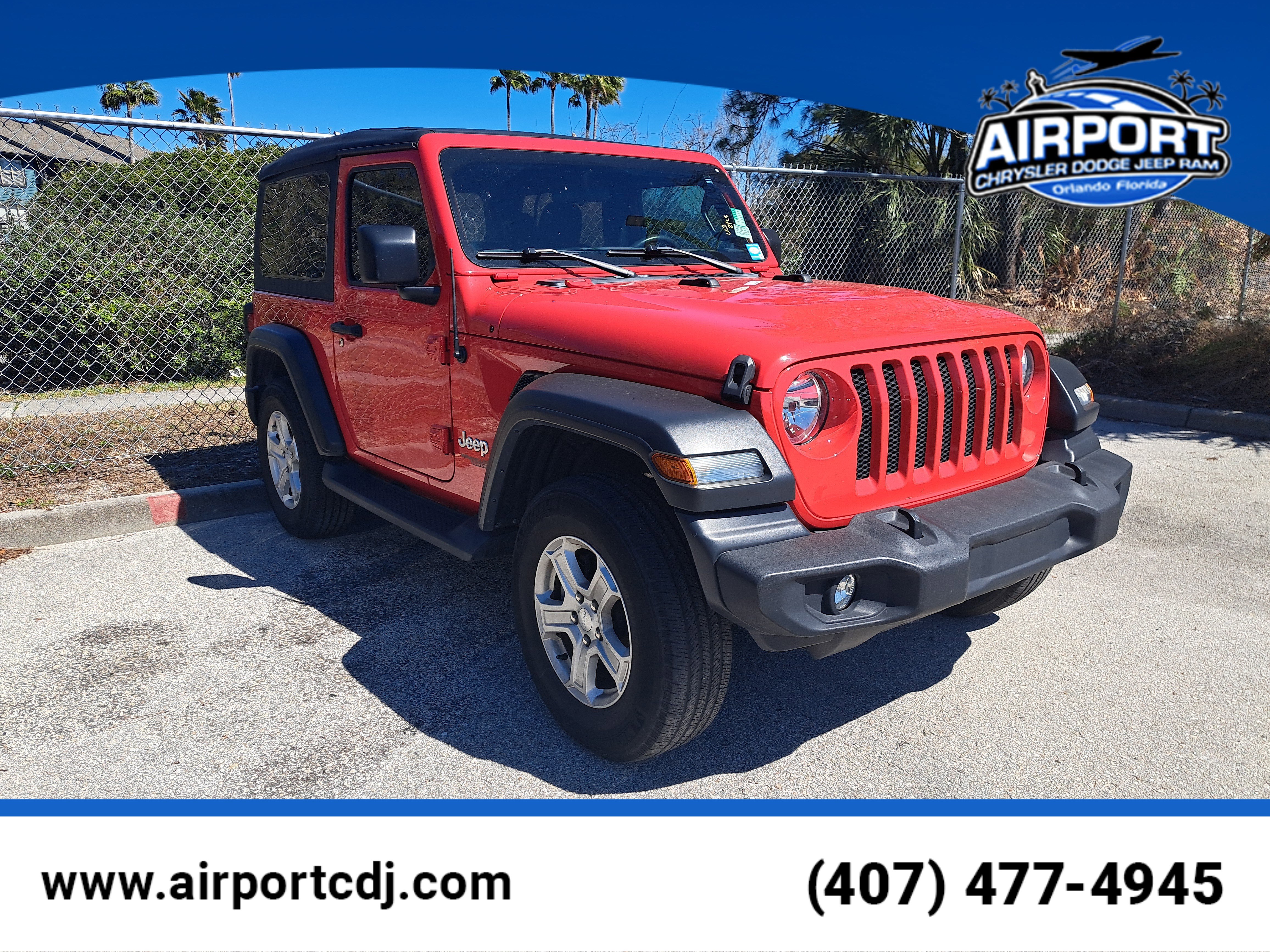 Used 2018 Jeep Wrangler Sport image 1