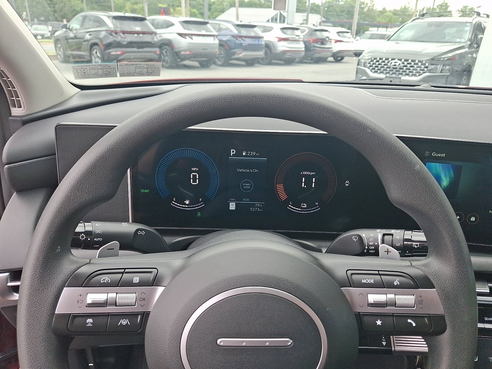 Certified 2025 Hyundai Tucson Blue AWD/4WD image 19