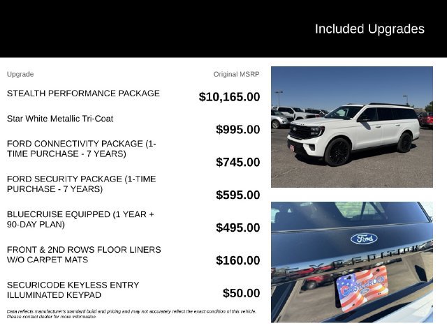 New 2027 Ford Expedition Max Platinum w/ Stealth Performance Package AWD/4WD image 5
