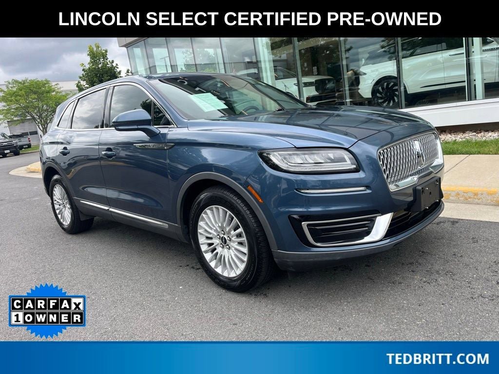 Used 2019 Lincoln Nautilus Premier