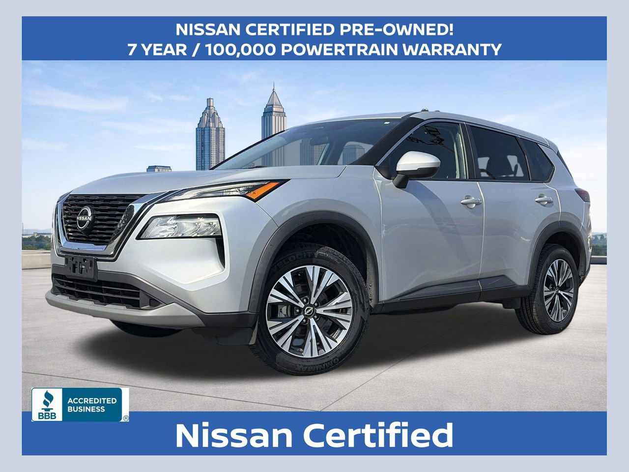 Certified 2022 Nissan Rogue SV image 1