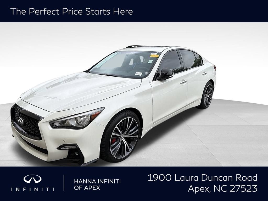 Used 2023 INFINITI Q50 Red Sport 400 RWD image 1