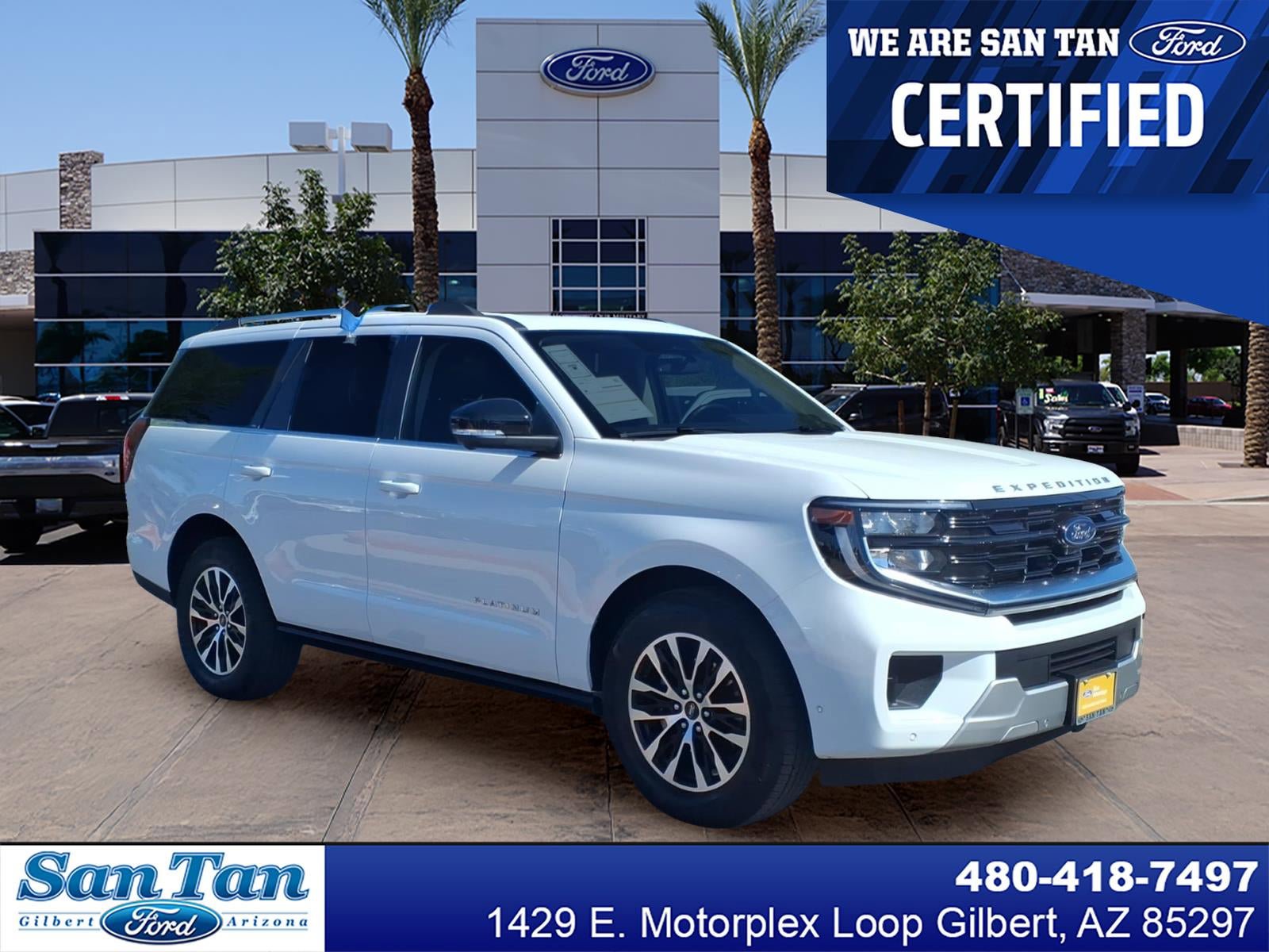 Certified 2025 Ford Expedition Platinum