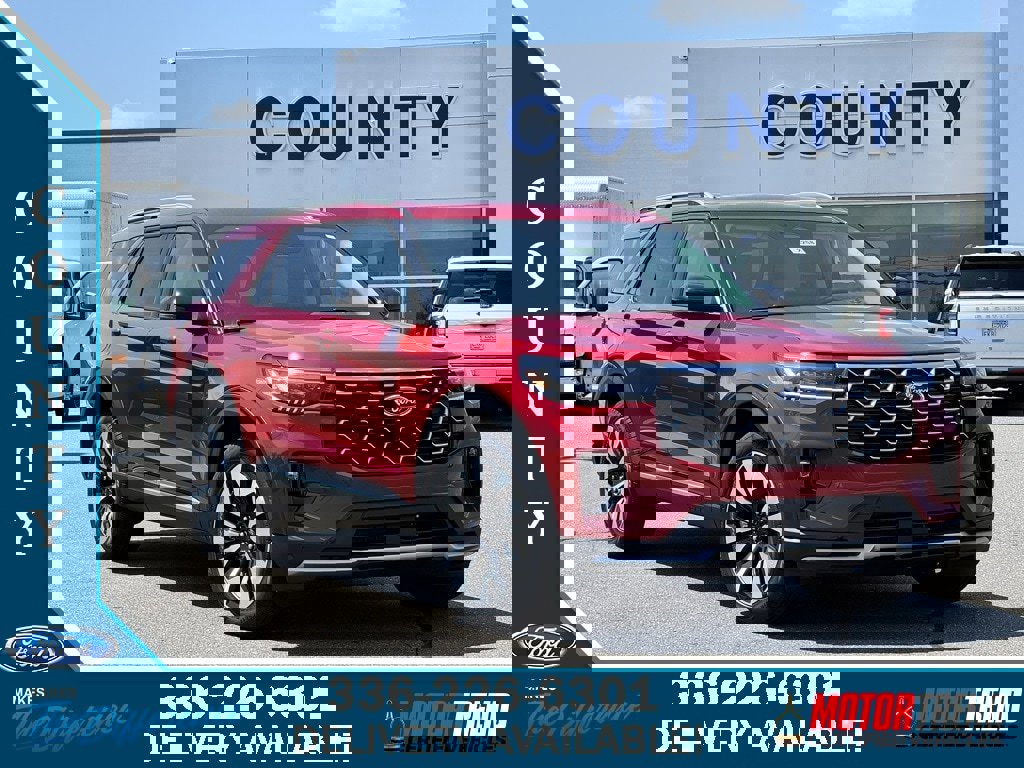 New 2025 Ford Explorer Platinum w/ LUX Leather Package
